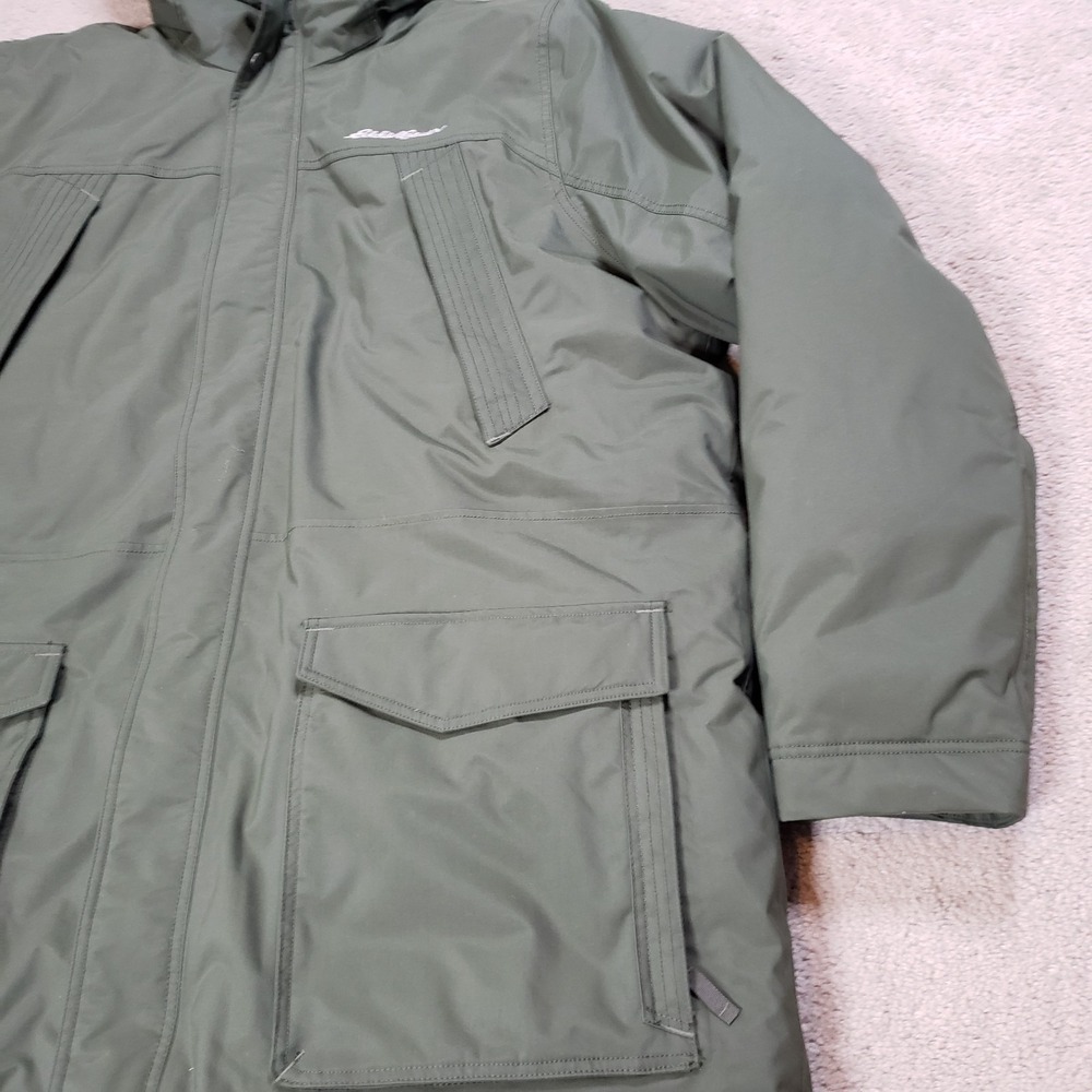 Eddie Bauer Mens Superior Down Parka Dark Loden (Green) 3XLT Weatheredge - Picture 8 of 16